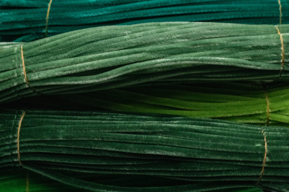 Chenille pipe cleaners